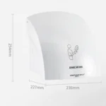 Interhasa 220V Automatic Electric Hand Dryer Mini  Induction Hand Drying Machine,Style: - Image 2