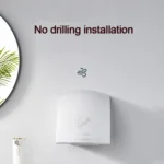 Interhasa 220V Automatic Electric Hand Dryer Mini  Induction Hand Drying Machine,Style: - Image 5