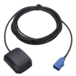 2PCS Car DVD Navigation Magnetic Base GPS Satellite Antenna Amplifier SMA/FAKRA-C Interface - Image 2