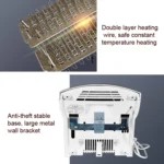 Interhasa  220V 1800W Hot and Cold Switching Electric Hand Dryer,Model: - Image 6