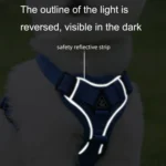 HT-864 Pet Traction Rope Reflective Breathable Dog Chest Strap Vest, Size: - Image 4