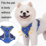 HT-864 Pet Traction Rope Reflective Breathable Dog Chest Strap Vest, Size: - Image 5