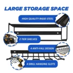 Wall Mounted Handheld Drill Tool Storage Rack - Image 3