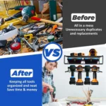 Wall Mounted Handheld Drill Tool Storage Rack - Image 4