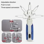 14 In 1 Household Ratchet Head Multifunctional Combination Screwdriver - Image 5