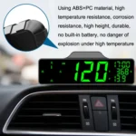 Car HUD Car Head-up Display Compass Multifunction GPS Speedometer - Image 6