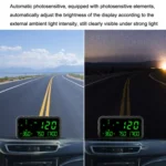 GPS Head-up Display Speed Mileage Compass Car General - Image 6