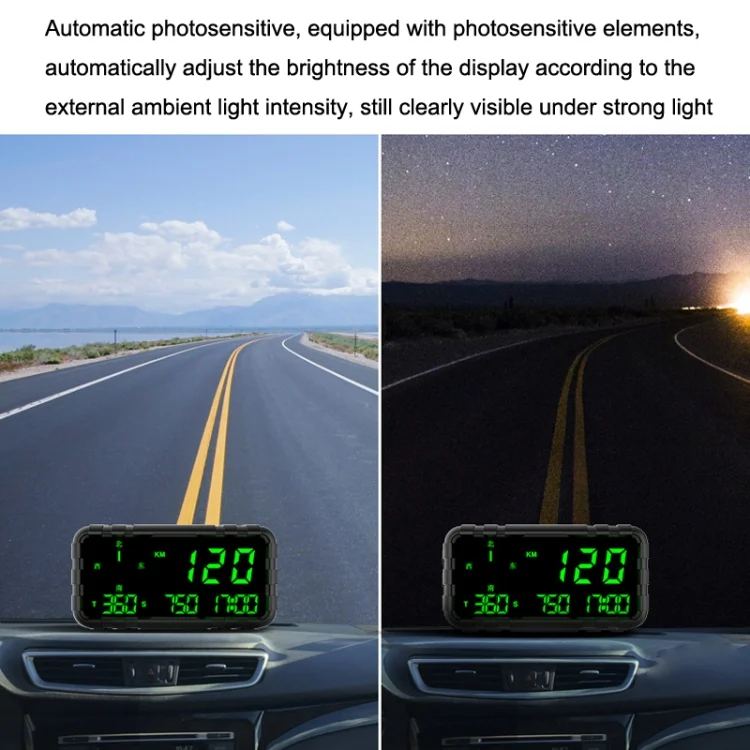TBD0602579501_B5.webp GPS Head-up Display Speed Mileage Compass Car General - Image 6
