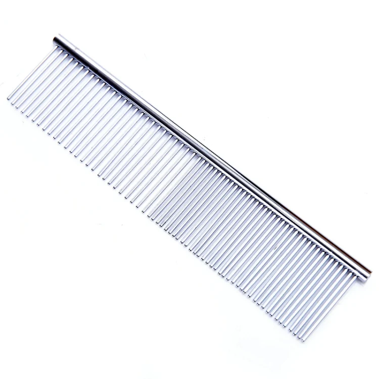 TBD0602580301_B1.webp Stainless Steel Pet Comb Pet Hair Comb, Specification: XL - Image 2
