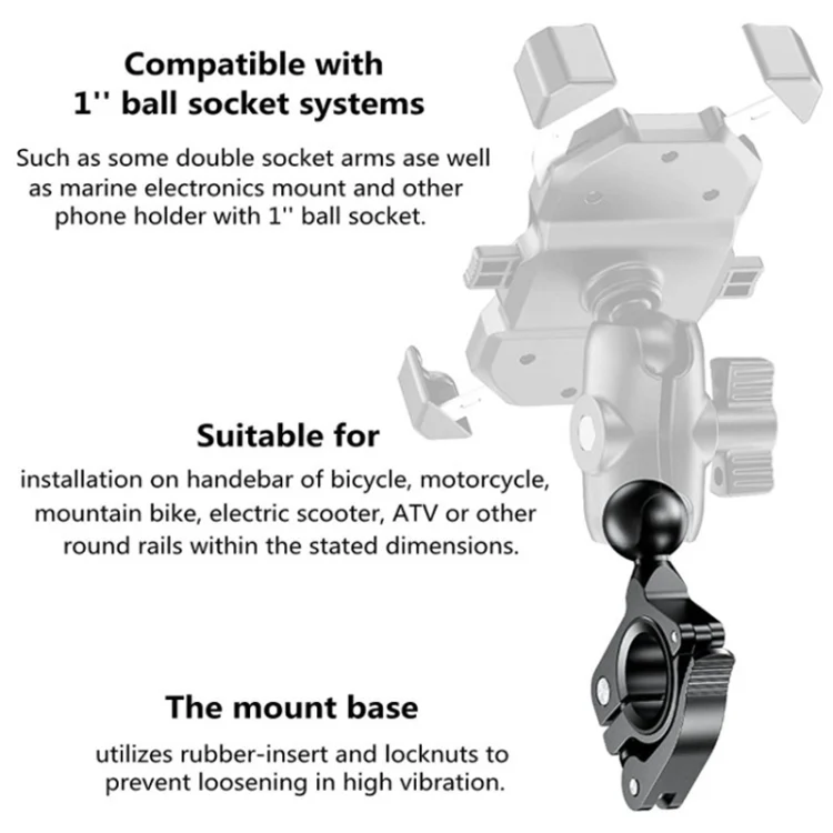TBD0602580401_B3.webp Motorcycle Bicycle Mobile Phone Bracket Fixed Base - Image 4