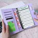 A6 Gypsophila Loose-leaf Bookkeeping Notebook Cash Budget Hand Book - Image 7
