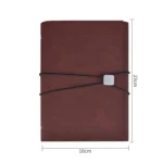 A5 Business Loose-leaf Notebook Office Stationery Leather PU Notepad - Image 3