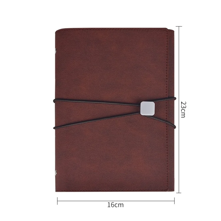 TBD0602583101_B2.webp A5 Business Loose-leaf Notebook Office Stationery Leather PU Notepad - Image 3
