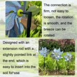 Balcony Garden Farmland Bird Catcher Reflector Anti-bird Laser Windmill, Style: Seven - Image 5