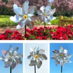 Balcony Garden Farmland Bird Catcher Reflector Anti-bird Laser Windmill, Style: Seven - Image 7