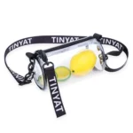 T9058 PVC Transparent Jelly Bag Ladies Messenger Bag Mini Cylinder Phone Bag