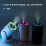 L09 USB Plug-in Rotating Colorful Night Light Humidifier - Image 4