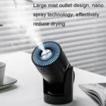 L09 USB Plug-in Rotating Colorful Night Light Humidifier - Image 5