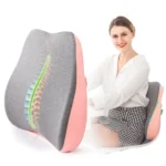 Memory Foam Lumbar Pillow Office Seat Lumbar Cushion - Image 2