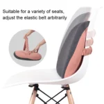 Office Memory Foam Waist Support Cushion Waist Support Pillow - Image 5