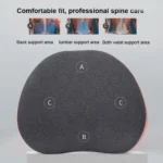 Office Memory Foam Waist Support Cushion Waist Support Pillow - Image 6