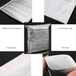 2 PCS Aluminum Foil Storage Bag With Tape For Thermal Insulation And Cold Storage of Food - Image 3