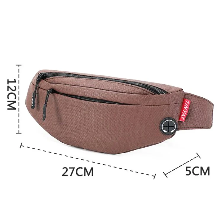 TBD0602596501_B3.webp TINYAT T2003 Outdoor Sports Nylon Waterproof Mobile Phone Waist Bags - Image 4