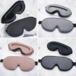 Three-Dimensional Breathable Hollow Sleep Shading Eye Mask - Image 2