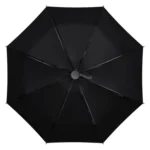 LY-0621 Five-Fold Six-bone Umbrella Simple Black Glue Sunscreen Umbrella - Image 3