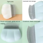 Pet Hair Removal Shell Comb Cat Tickling Massage Comb - Image 4