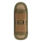 H-133 Outdoor 360 Degree Rotation Nylon Flashlights Sleeve Waist Bag