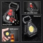 E-SMARTER W5128 Mini LED Strong Light Portable Flashlight, Specification: - Image 3