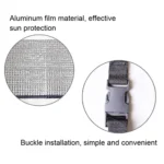 Universal Air Conditioner Cover  Aluminum Foil Composite Flame Retardant Rainproof  Cover - Image 3