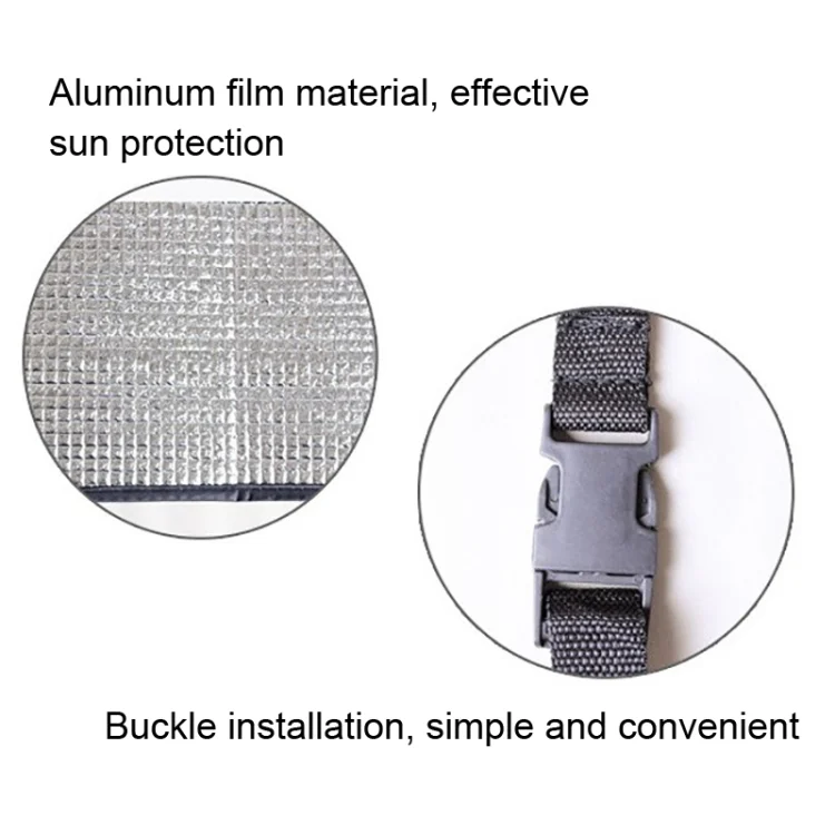 TBD0602608501_B2.webp Universal Air Conditioner Cover  Aluminum Foil Composite Flame Retardant Rainproof  Cover - Image 3