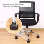 5 PCS Computer Seat Pulley Holder Chair Roller Non-slip Pad - Image 3