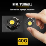 E-SMARTER W5131 Mini Keychain Strong Light Portable Flashlight, Specification: - Image 2