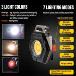 E-SMARTER W5131 Mini Keychain Strong Light Portable Flashlight, Specification: - Image 3