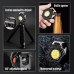 E-SMARTER W5131 Mini Keychain Strong Light Portable Flashlight, Specification: - Image 4