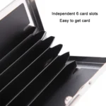 Metal Security Anti-degaussing Bank Credit Card Box - Image 4