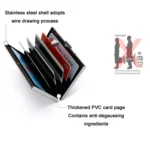 Metal Security Anti-degaussing Bank Credit Card Box - Image 5