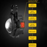 E-SMARTER W5133 Mini Keychain Strong Light Portable Flashlight, Specification: - Image 4