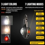 E-SMARTER W5137 Mini Wrench Glare Portable Flashlight, Specification: - Image 3