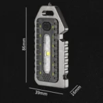 E-SMARTER W5135 Mini Keychain Strong Light Portable Flashlight - Image 3