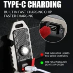 E-SMARTER W5135 Mini Keychain Strong Light Portable Flashlight - Image 5