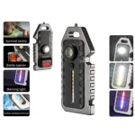 E-SMARTER W5136 Mini Keychain Strong Light Portable Flashlight - Image 2