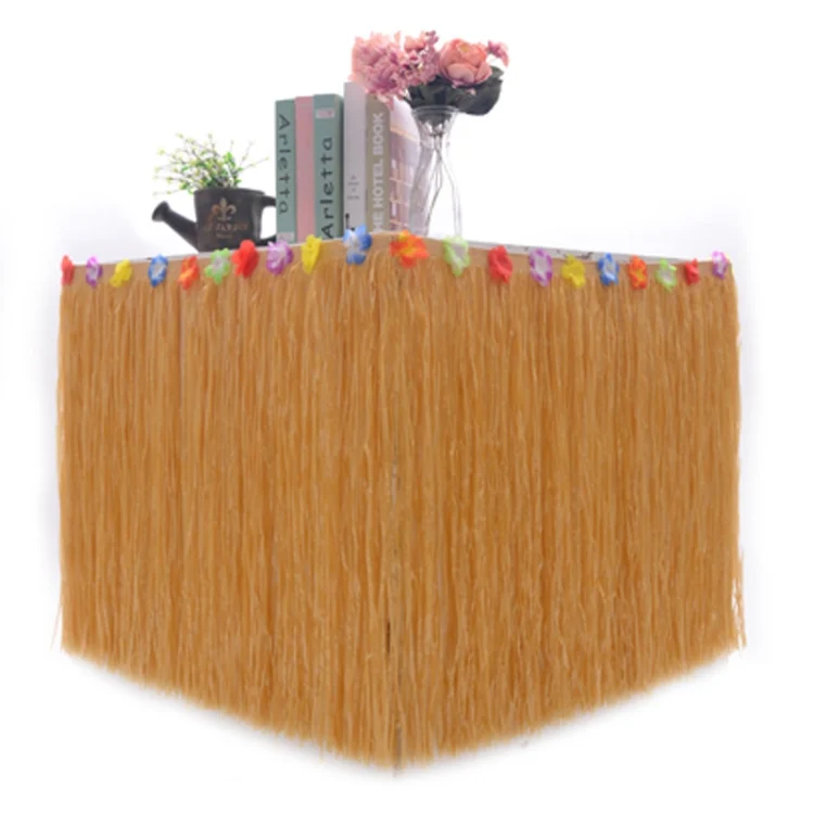 Hawaiian Table Dress Seaside Party Festive Bazaar Table Decorations