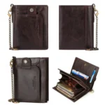 HUMERPAUL BP950 RFID Anti-Magnetic Men Wallet Large Capacity Multi-Card Solt Pocket - Image 3