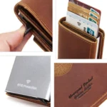 HUMERPAUL BP906 Credit Card Cover RFID Anti-Theft Brush Card Bag - Image 4