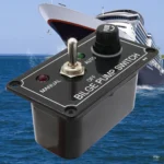 AOS3050AF Bilge Pump Switch 1 Group Rocker With Indicator Light With Overload Protection