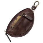 BP807 Car Key Case Casual Leather Key Chain Coin Pocket - Image 2